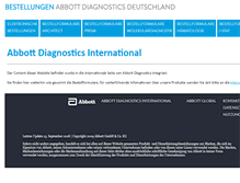 Tablet Screenshot of abbottdiagnostics.de